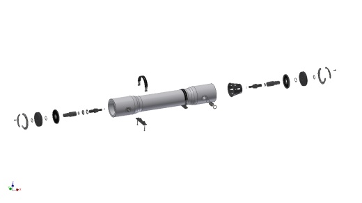 完整的压力容器BPV-8-1000-SP PROTEC缩略图